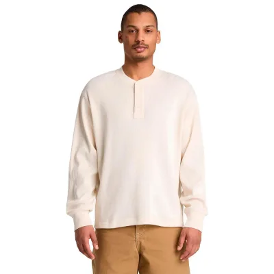 TIMBERLAND Wharf River Waffle Henley Long Sleeve T Shirt T恤 正品代購