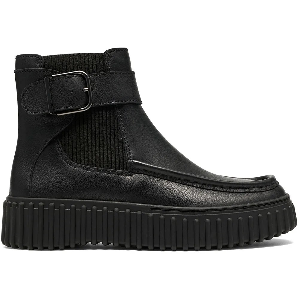 CLARKS Torhill Buckle Booti 鞋款 輕量 舒適 防滑 正品歐洲代購 [143392586]