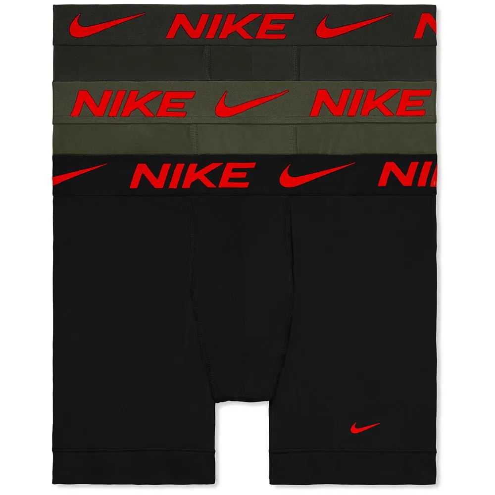 NIKE 3件組 四角褲 排汗 平縫 男內褲 平口褲 正品歐洲代購 [143406511]