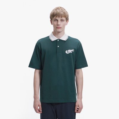 🐊 Lacoste AF335 撞色條紋 Polo 衫｜限時代購｜型號 AF335 (森林綠)
