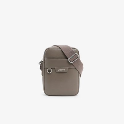 LACOSTE Océan 直立相機包（深棕色）｜官網代購 [NH5047O56G-Q80]