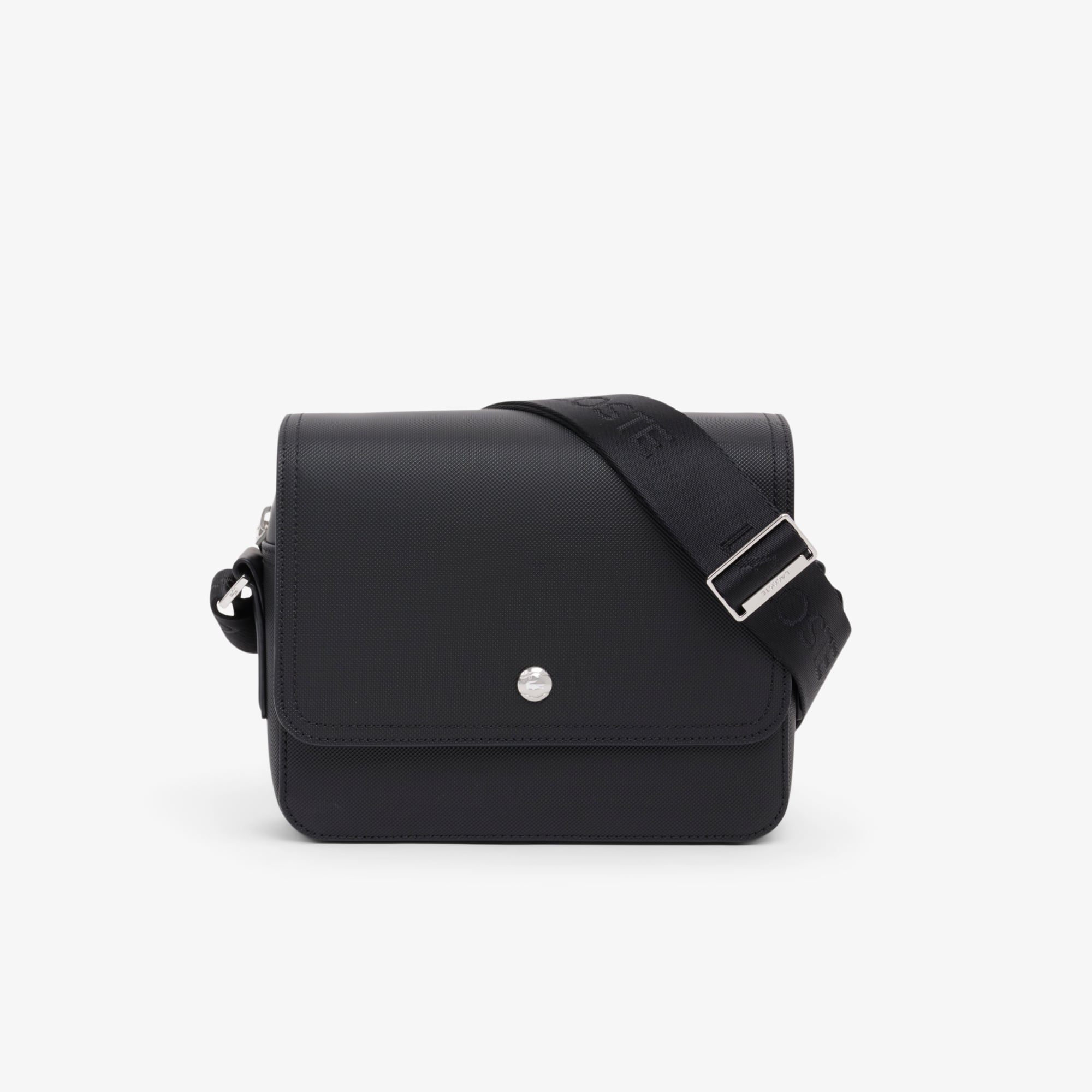 LACOSTE 哈爾登小郵差包（黑色）｜官網代購 [NH5274H56G-000]