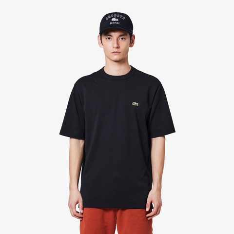 LACOSTE L.12.12 鹿子地 T 恤（黑）｜官網代購 [TH2784-031]