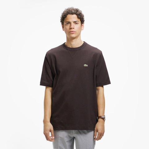 LACOSTE L.12.12 鹿子地 T 恤（棕）｜官網代購 [TH2784-3LA]
